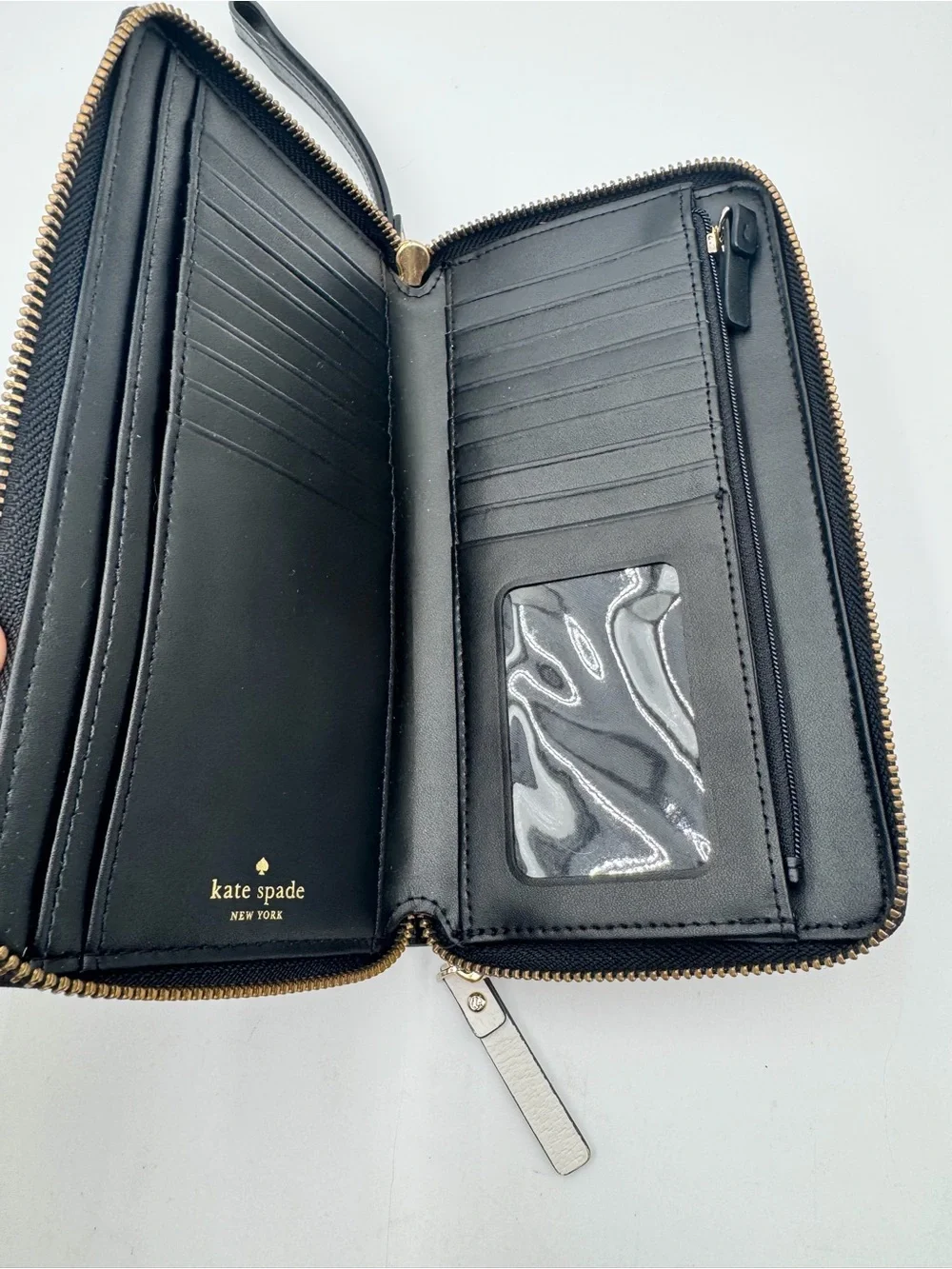Kate Spade Grove Street Anita Double-Zip Wristlet Wallet